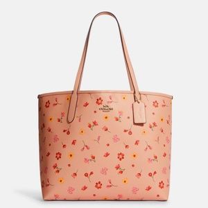 COACH LARGE City Tote With Mystical Floral Print BRAND NEW WITH TAGS